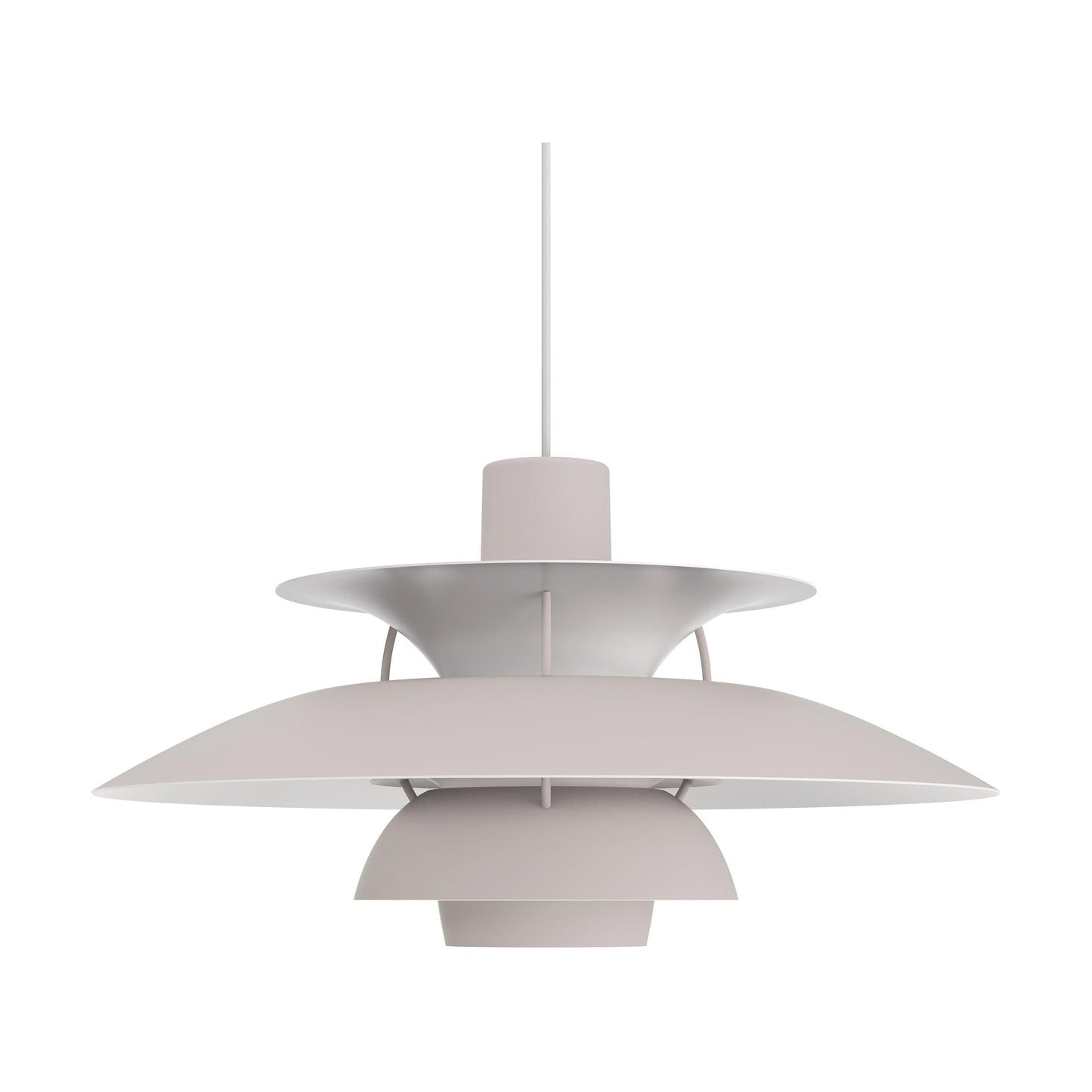Louis Poulsen PH 5 hanglamp Monochrome Oyster
