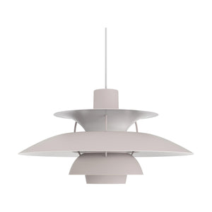 Louis Poulsen PH 5 hanglamp Monochrome Oyster