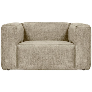 WOOOD Bean fauteuil Structure Velvet Buttermilk