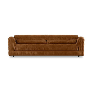 HKliving Club bank royal velvet Caramel