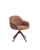 Kave Home Dorina eetkamerstoel Terracotta