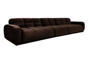 Zuiver Hazel 6-zitsbank Bruin