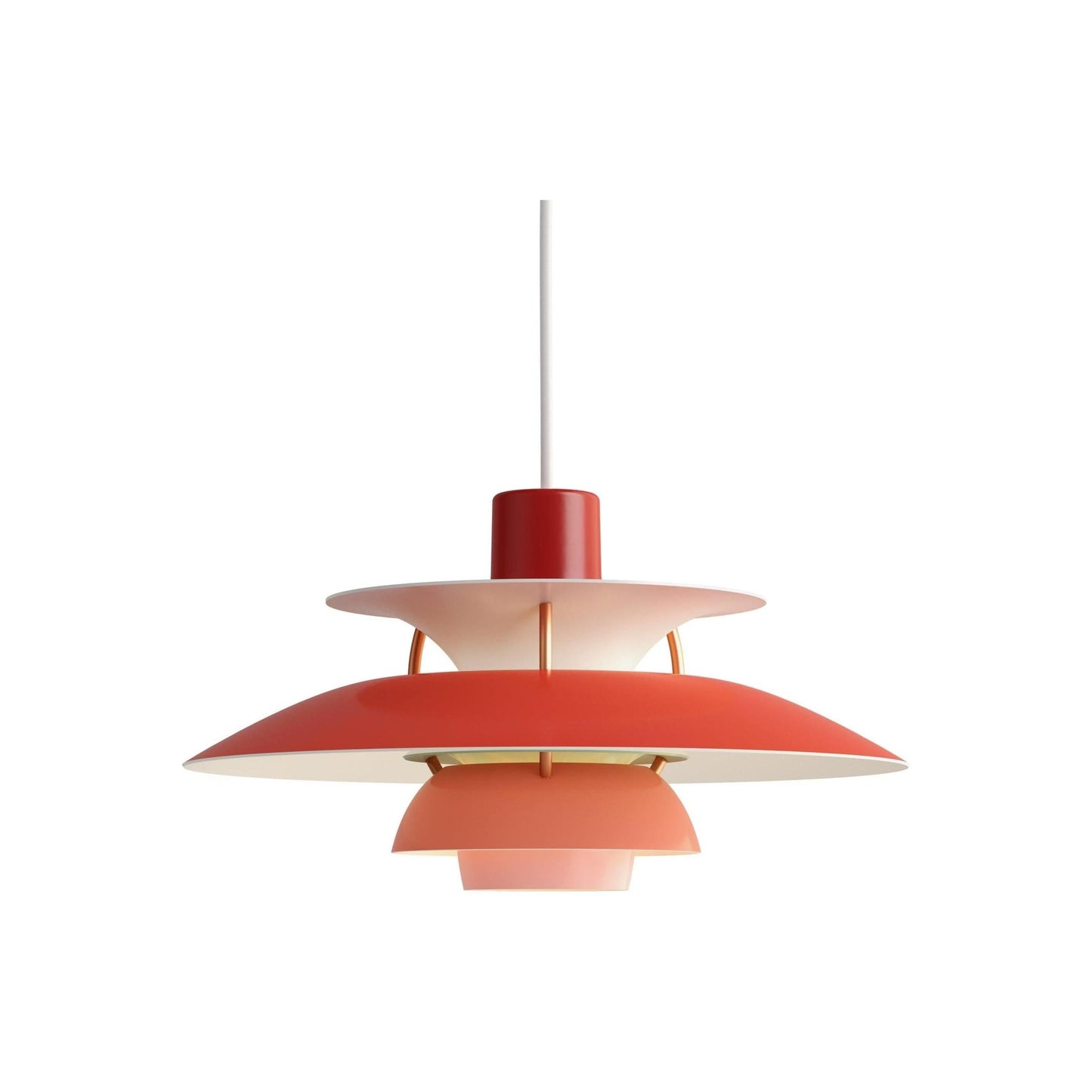 Louis Poulsen PH 5 Mini hanglamp Hues of Red