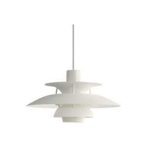 Louis Poulsen PH 5 Mini hanglamp Monochrome White