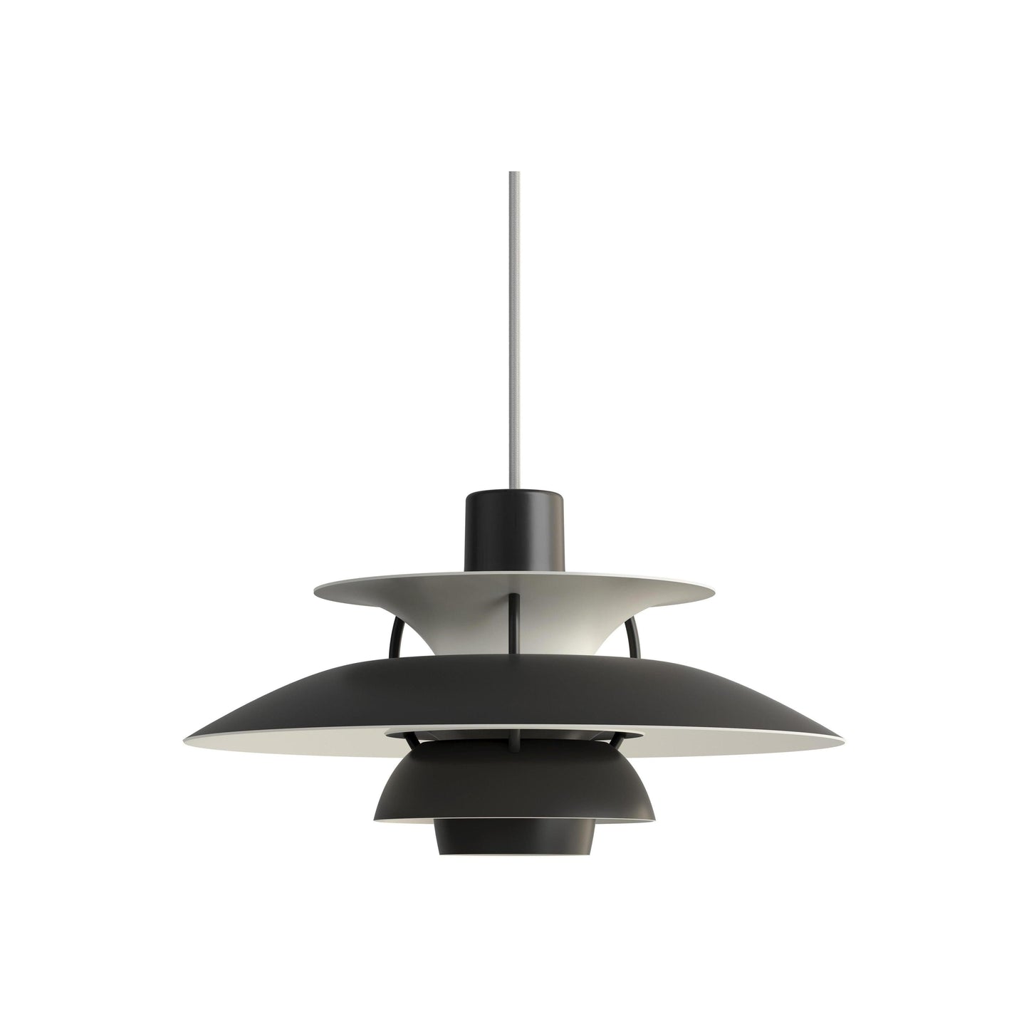 Louis Poulsen PH 5 Mini hanglamp Monochrome Black
