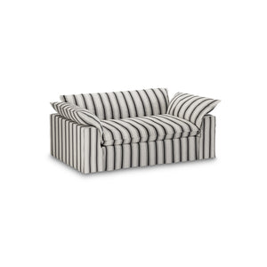 HKliving Nomad bank 204 cm Rocco Chalkstripe