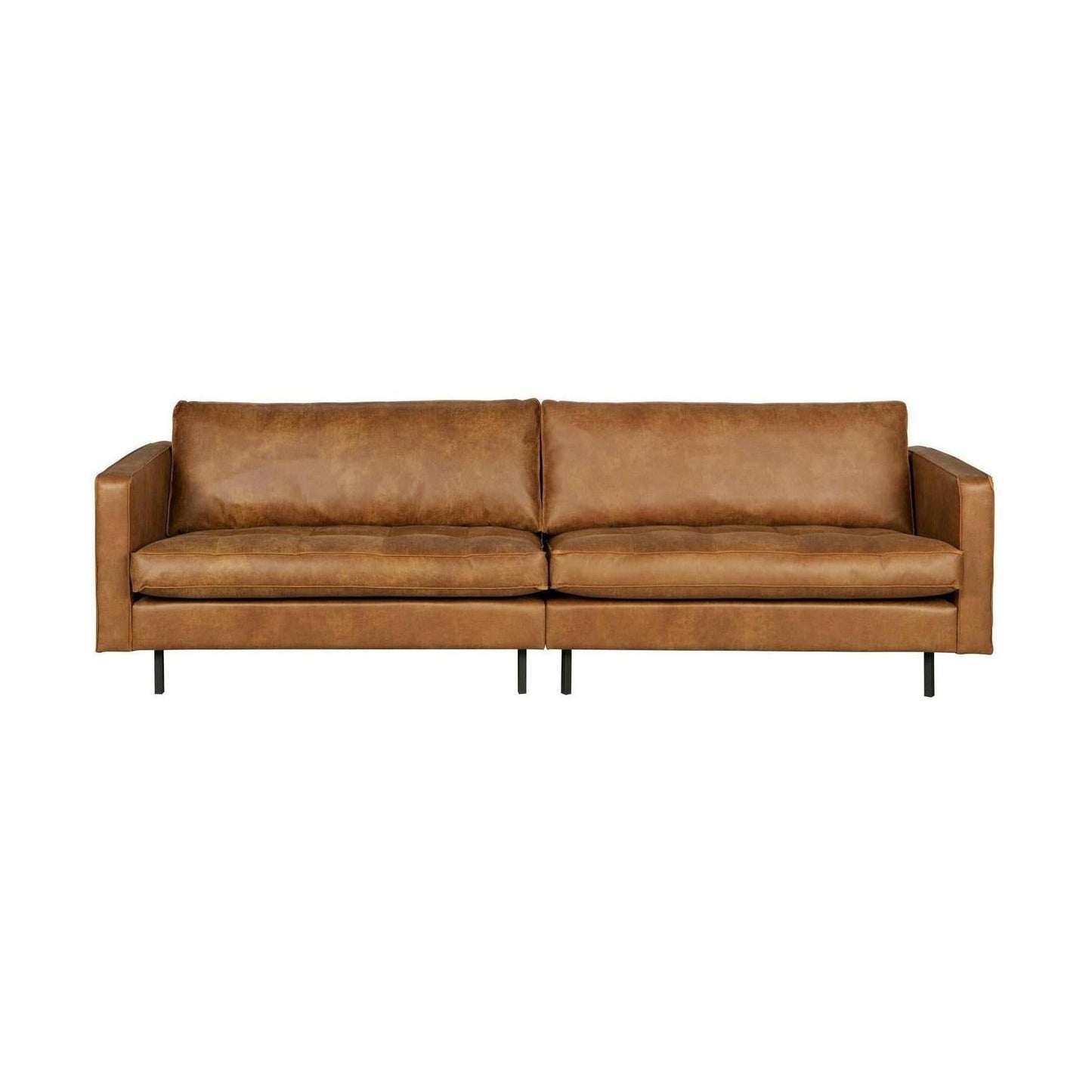 WOOOD Rodeo Classic 3-zits bank eco-leer Cognac