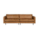 WOOOD Rodeo Classic 3-zits bank eco-leer Cognac
