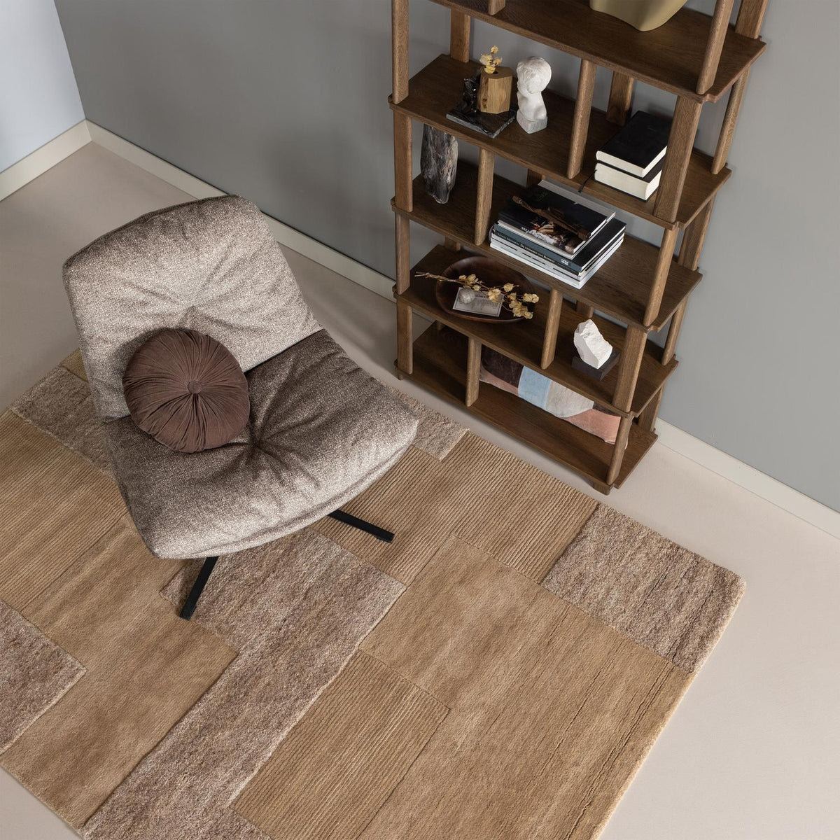 WOOOD Riss boekenkast Naturel