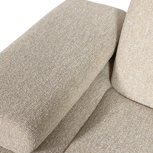 WOOOD Mojo 1-zits bank arm links bouclé Beige