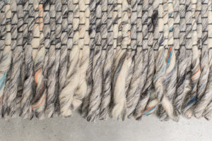 Zuiver Frills vloerkleed 170x240 cm Grey/Blue
