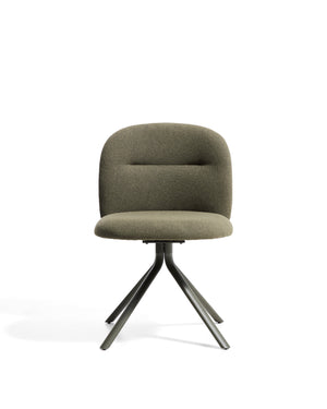 Kave Home Arino eetkamerstoel chenille Green