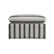 HKliving Nomad hocker Rocco Chalkstripe