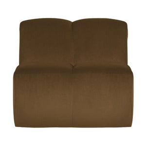 WOOOD Mojo Base 1-zits bank velvet Honinggeel