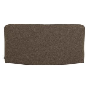 WOOOD Mojo Base bank hoekelement rond bouclé Bruin Melange