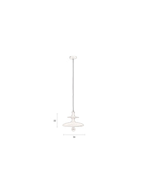 Dutchbone Cath pendant lamp Walnoot