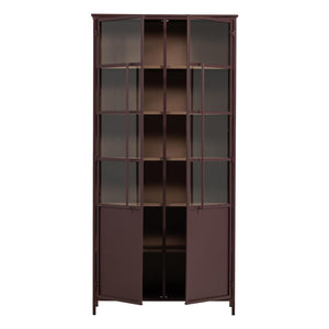 WOOOD Exhibit vitrinekast XL 2-deurs Bordeaux