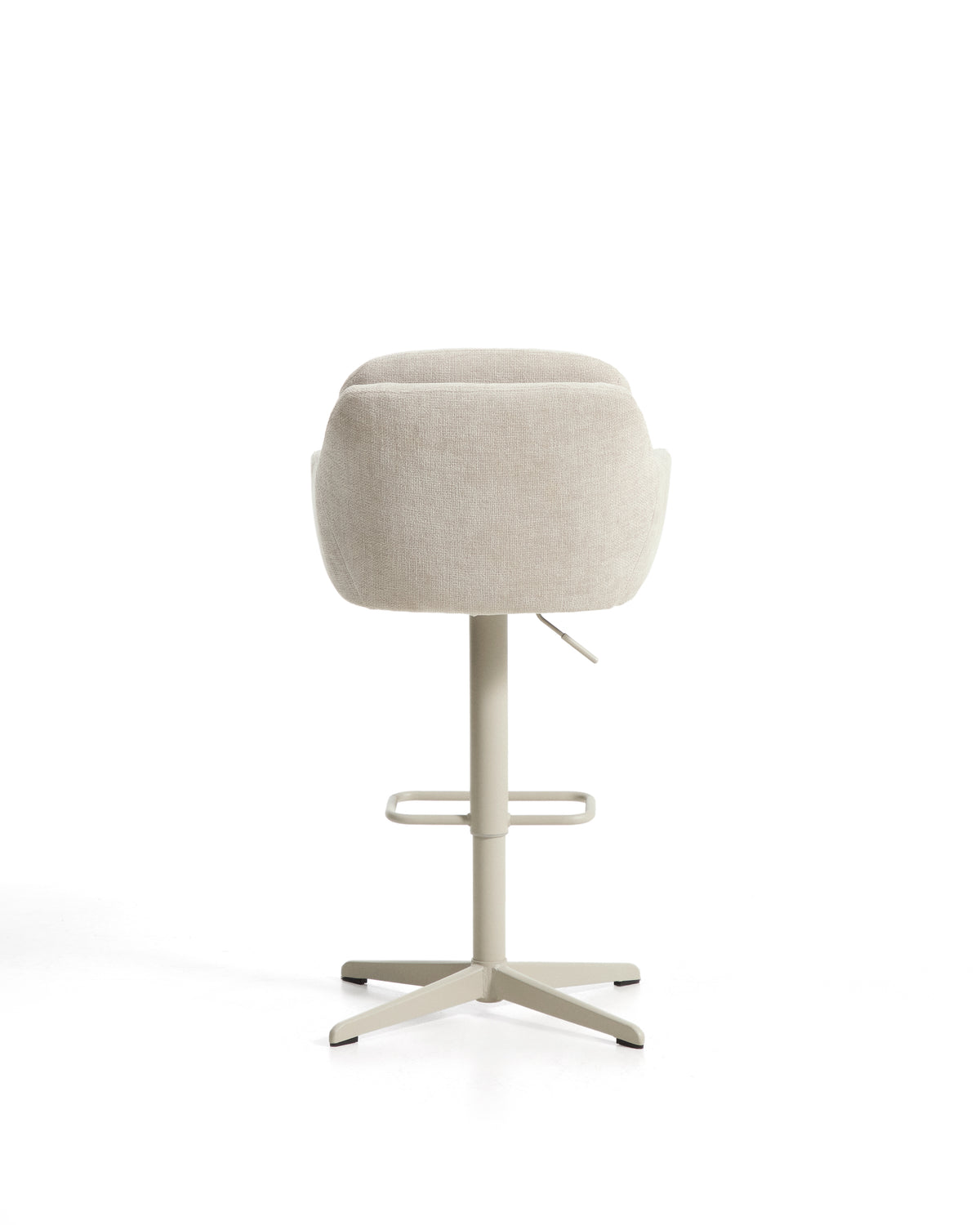 Kave Home Lexa verstelbare barkruk Beige