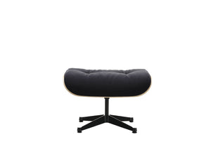 Vitra Eames Loungechair met ottoman Calma 08 Anthracite palisander