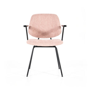 Eleonora Lynn eetkamerstoel met arm Roze