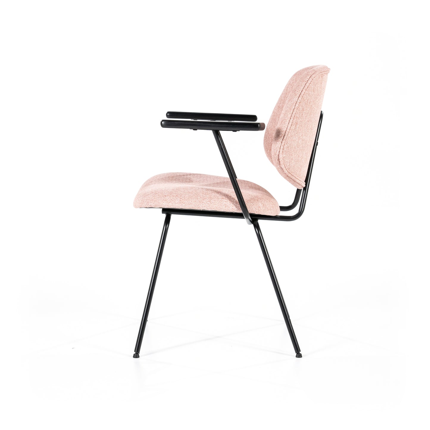Eleonora Lynn eetkamerstoel met arm Roze
