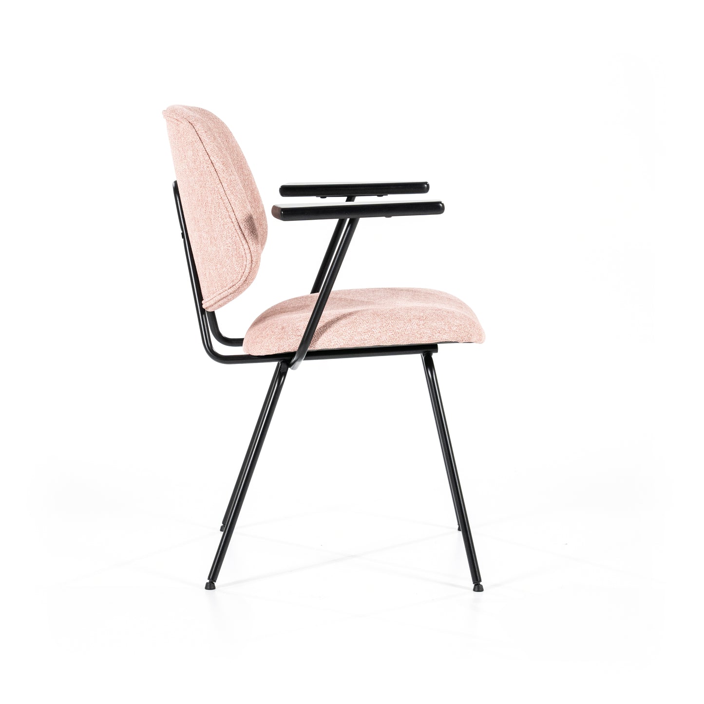 Eleonora Lynn eetkamerstoel met arm Roze