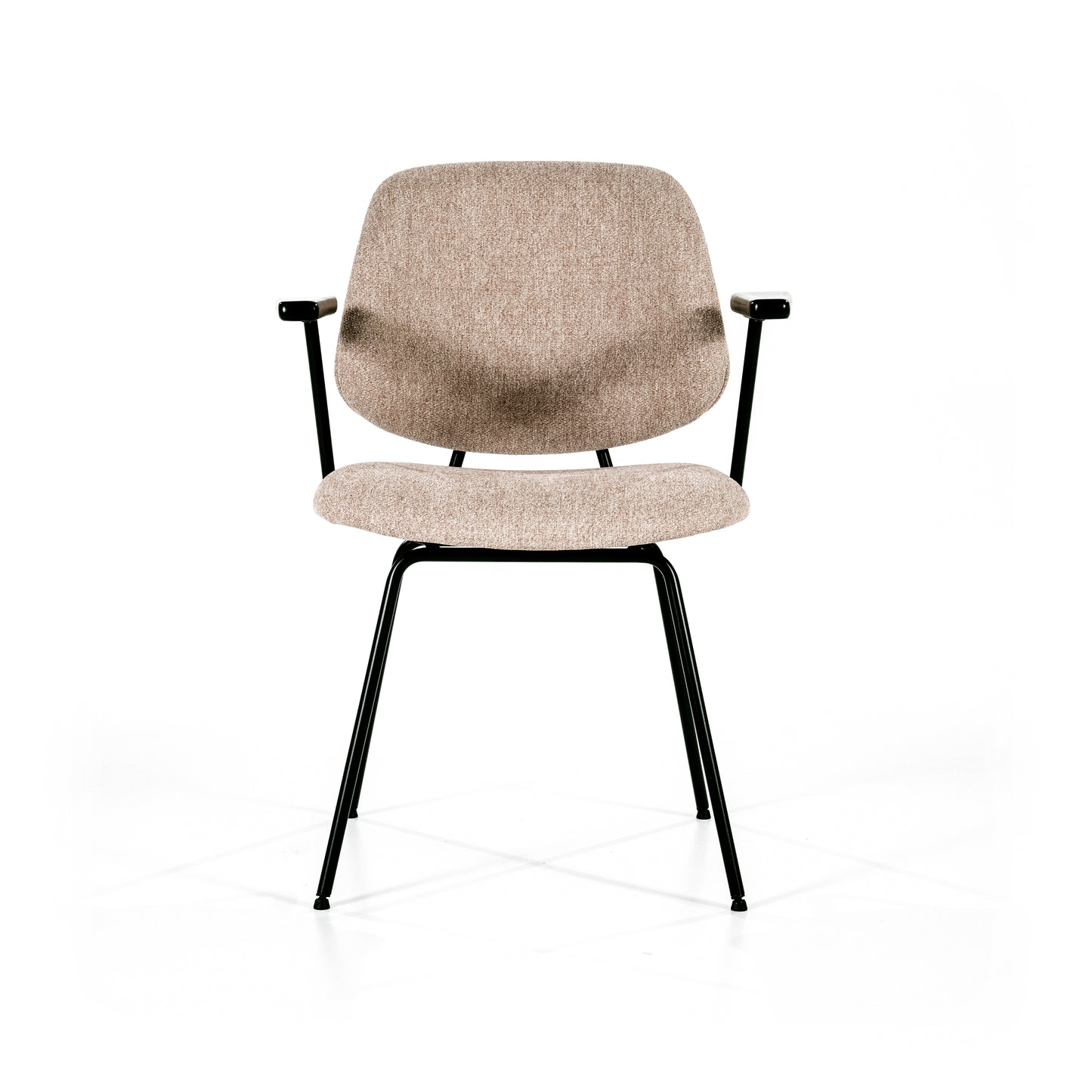 Eleonora Lynn eetkamerstoel met arm Beige