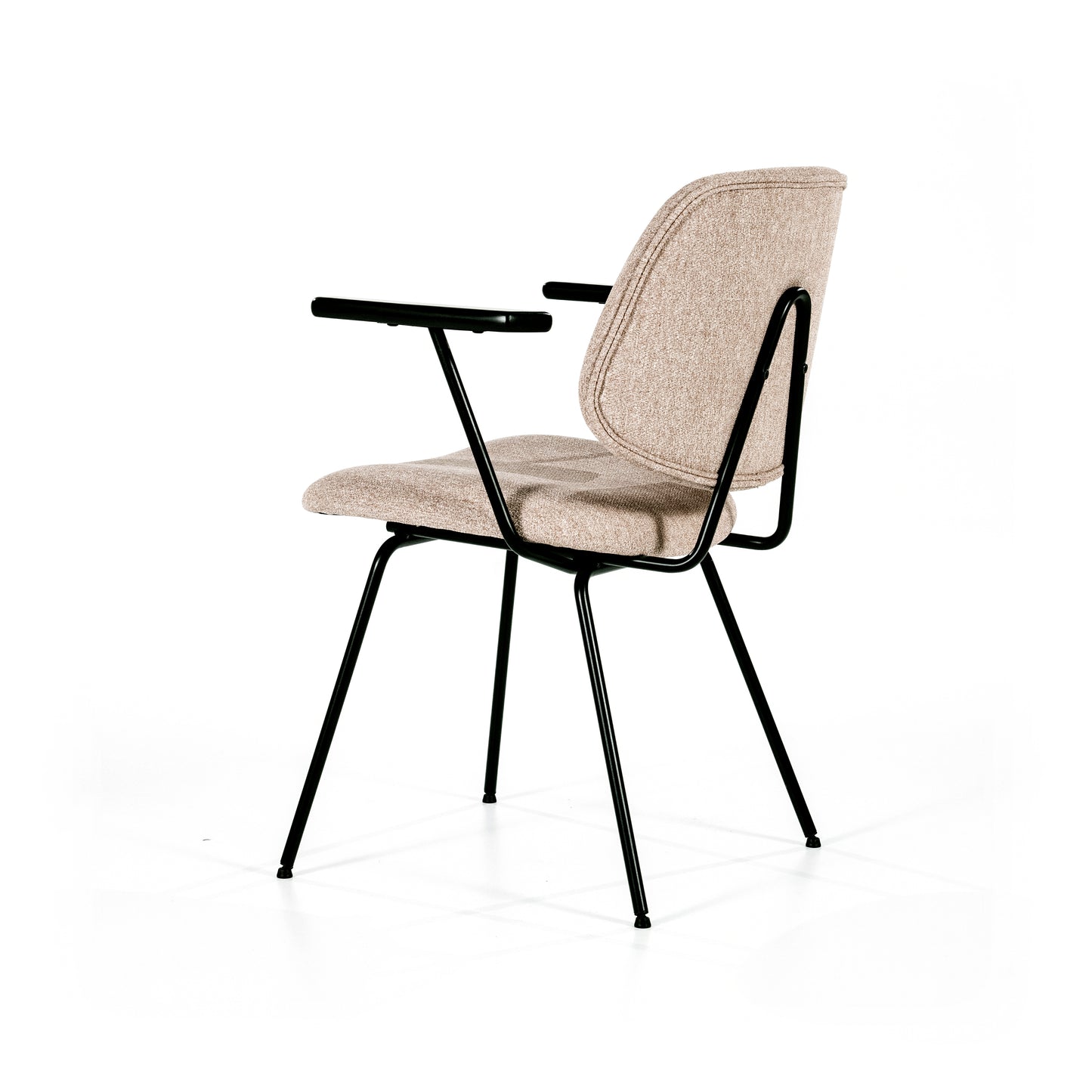 Eleonora Lynn eetkamerstoel met arm Beige