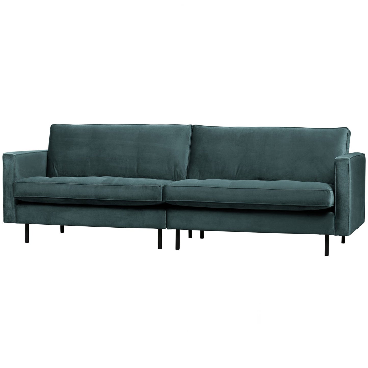 WOOOD Rodeo Classic 3-zits bank velvet Groenblauw