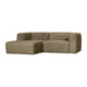 WOOOD Bean chaise longue bank links Structure Velvet Spices