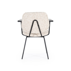 Eleonora Jon eetkamerstoel met arm Maywood Beige