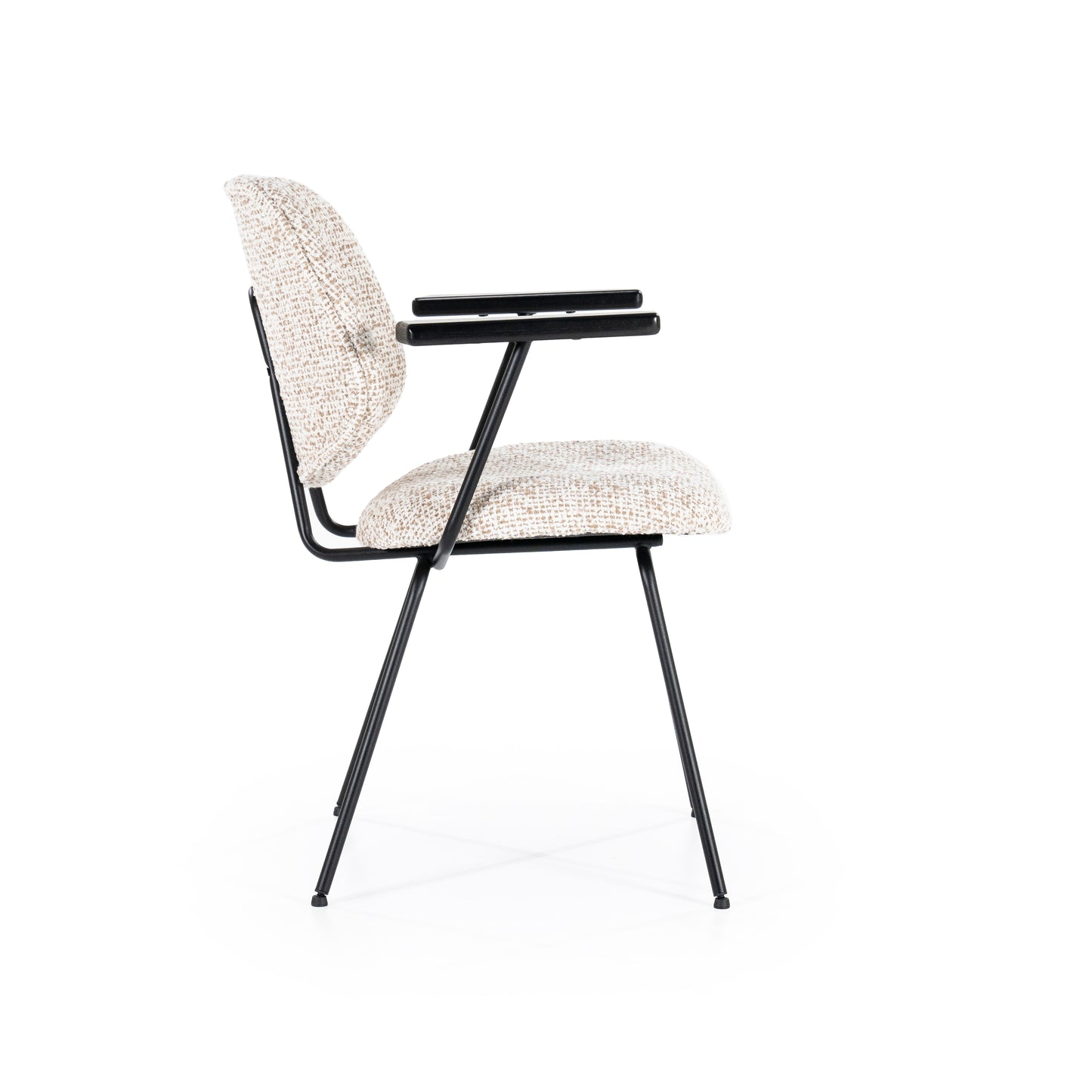 Eleonora Jon eetkamerstoel met arm Maywood Beige