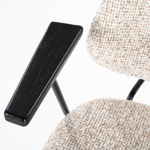 Eleonora Jon eetkamerstoel met arm Maywood Beige