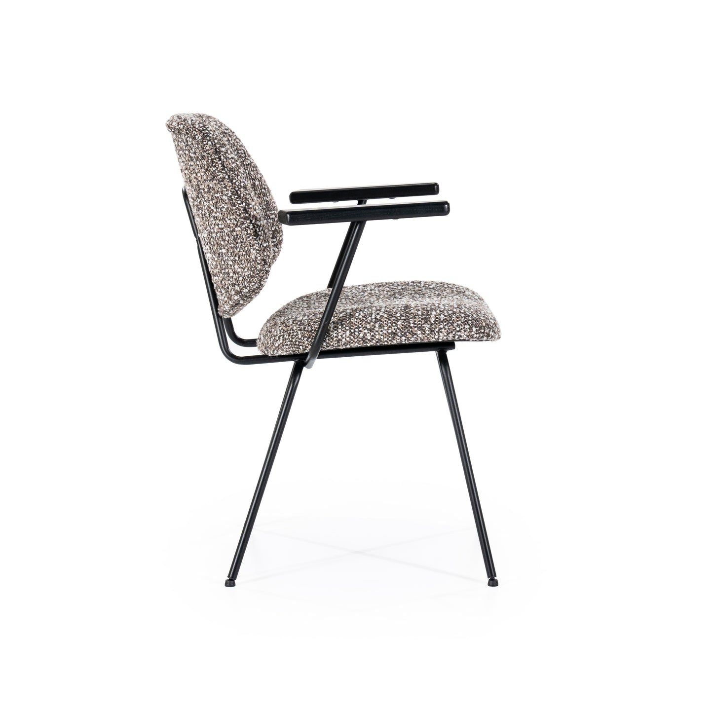 Eleonora Jon eetkamerstoel met arm Maywood Taupe