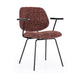 Eleonora Jon eetkamerstoel met arm Maywood Rood