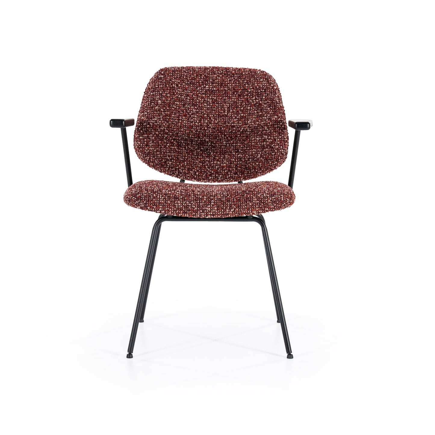 Eleonora Jon eetkamerstoel met arm Maywood Rood