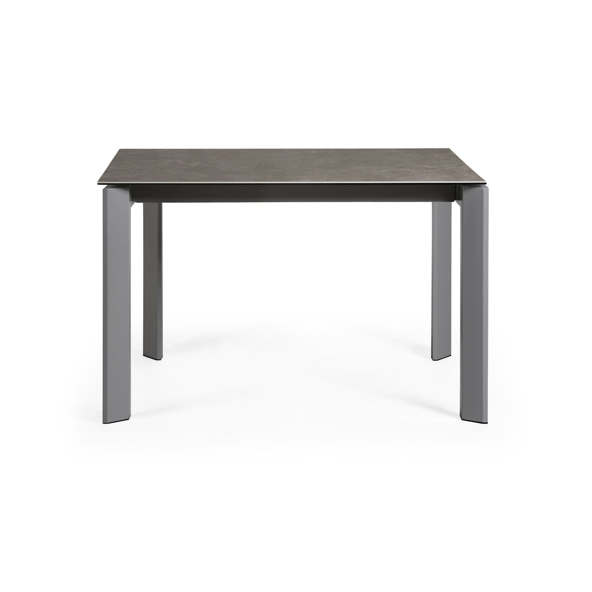 Kave Home Axis eettafel uitschuifbaar 120/180x80 cm Grijs