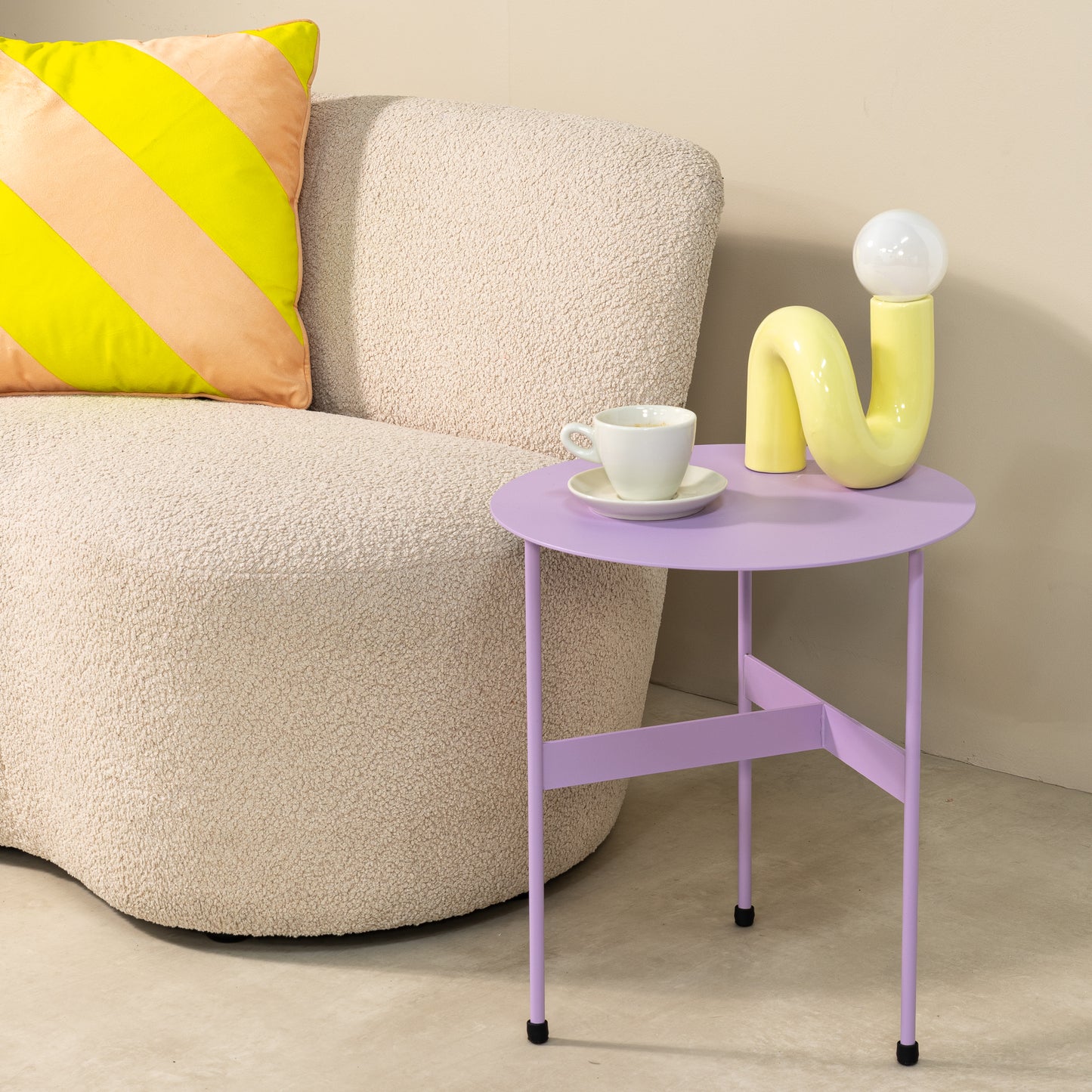 Spinder Design Mira Low bijzettafel Soft Lilac