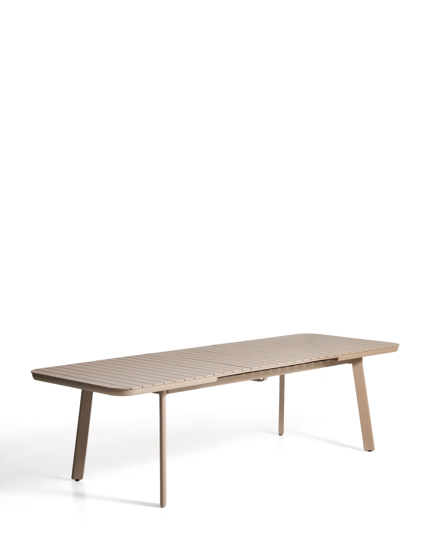 Kave Home Izola tuintafel uitschuifbaar rechthoek 220x100 cm Taupe