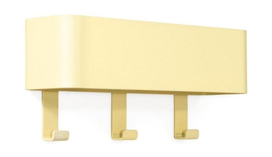 Spinder Design Dax Play 3 wandkapstok Butter Yellow