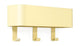 Spinder Design Dax Play 3 wandkapstok Butter Yellow