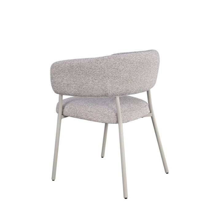HelloChair Lovi eetkamerstoel JSJ Taupe poot beige