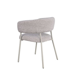 HelloChair Lovi eetkamerstoel JSJ Taupe poot beige