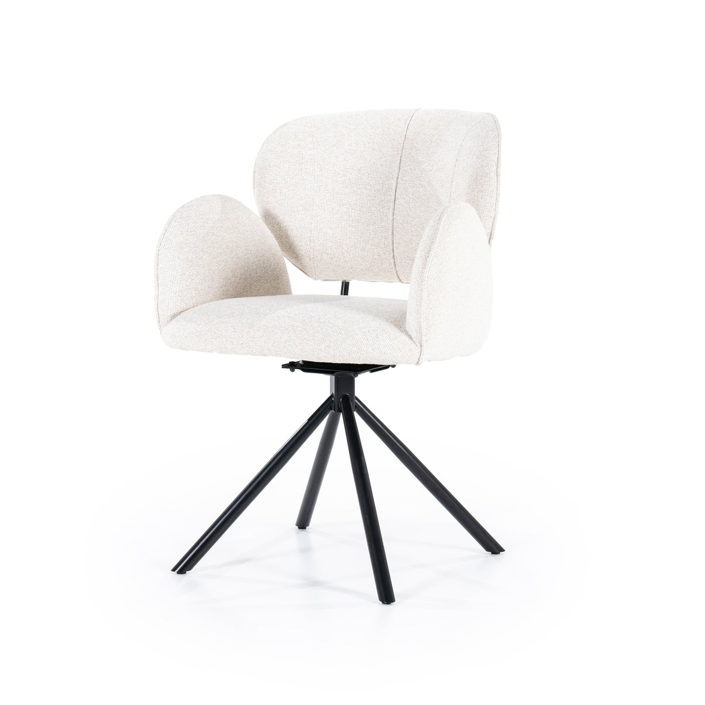 Eleonora Rosalin eetkamerstoel Beige