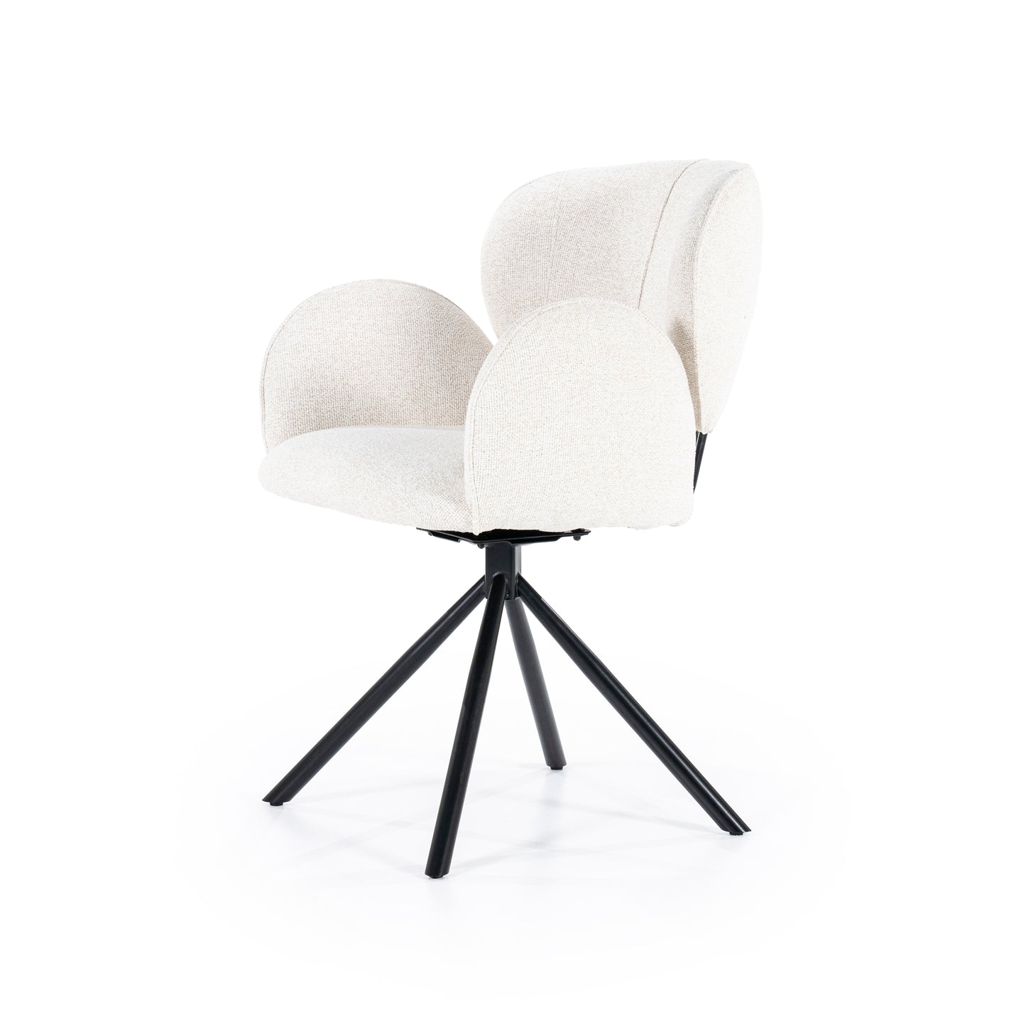 Eleonora Rosalin eetkamerstoel Beige