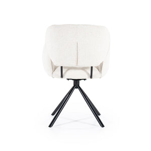 Eleonora Rosalin eetkamerstoel Beige