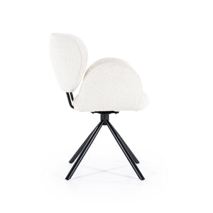 Eleonora Rosalin eetkamerstoel Beige