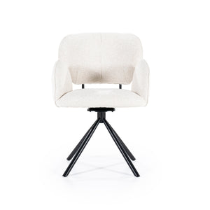 Eleonora Rosalin eetkamerstoel Beige