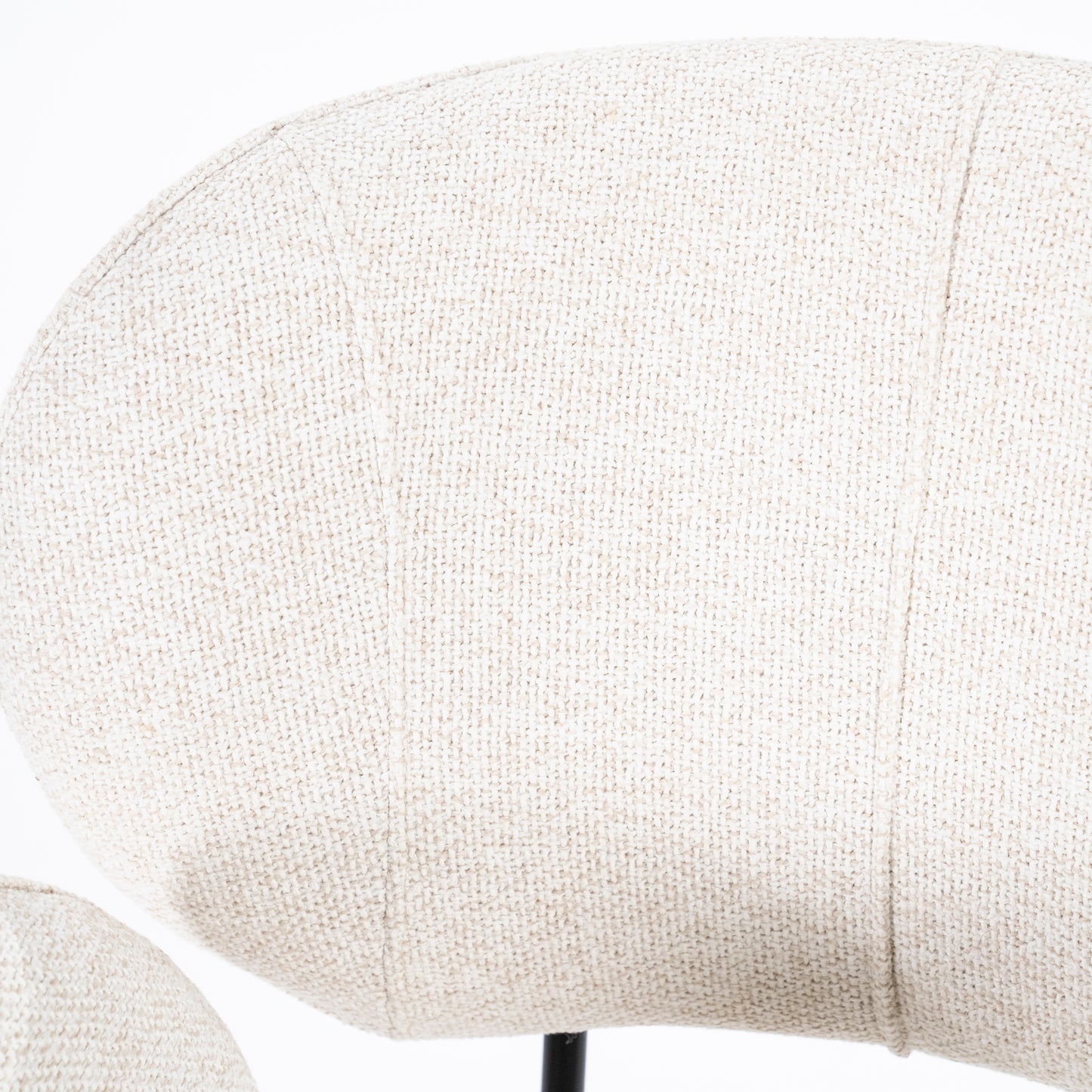 Eleonora Rosalin eetkamerstoel Beige