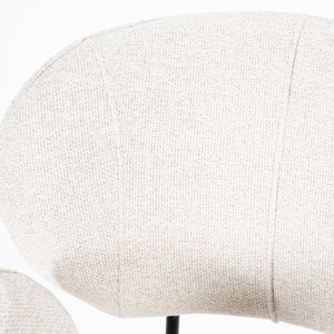 Eleonora Rosalin eetkamerstoel Beige